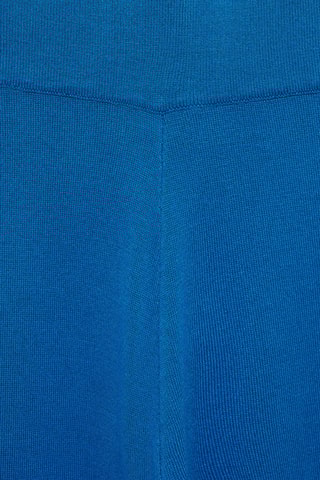 Pantalon maille wideleg - Bleu
