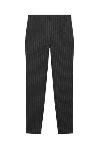 Legging taille haute rayures - Gris