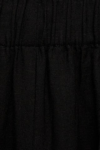 Pantalon wideleg lin - Noir