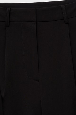 Pantalon droit pinces - Noir