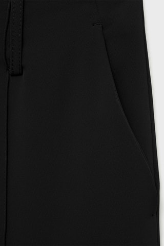 Pantalon droit pinces - Noir
