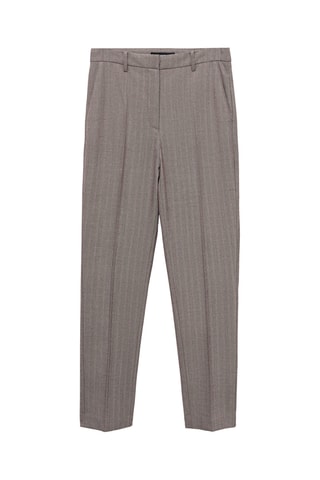Pantalon skinny taille normale - Beige