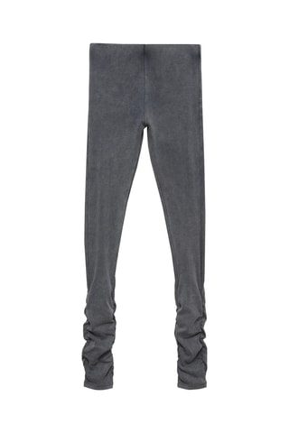 Legging ourlets froncés - Gris