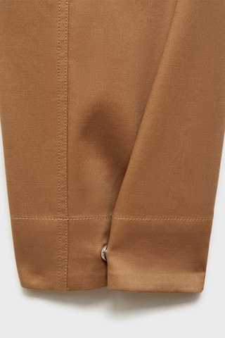 Pantalon cargo coton - Marron