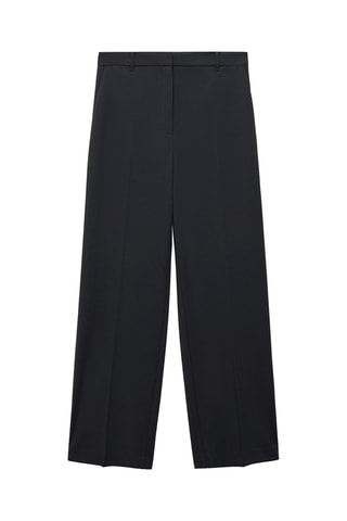 Pantalon wideleg taille basse - Noir