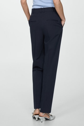 Pantalon droit costume - Bleu nuit