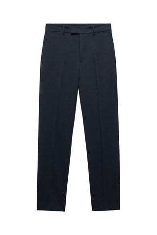 Pantalon droit costume - Bleu nuit