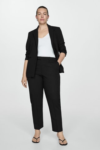 Pantalon droit costume - Noir