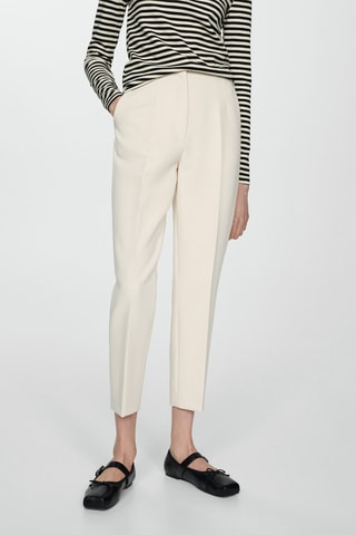 Pantalon à pinces - Beige