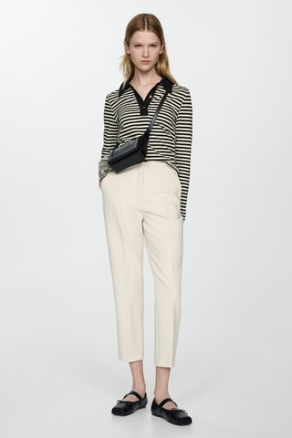 Pantalon à pinces - Beige