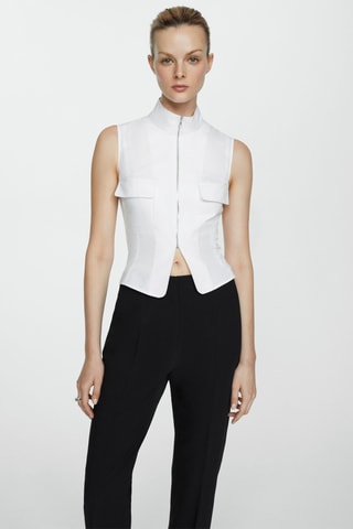 Pantalon à pinces - Noir