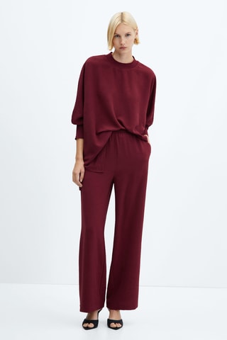 Pantalon de jogging poches - Bordeaux