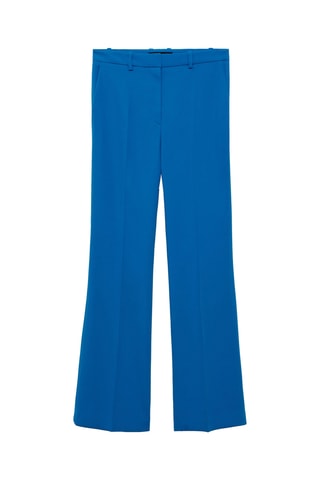 Pantalon wide legs - Bleu