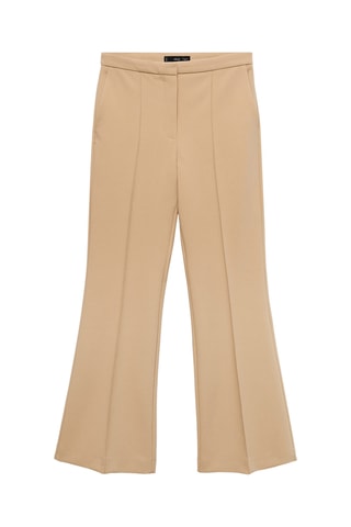 Pantalon fluide flare - Beige