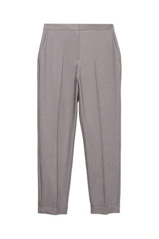 Pantalon droit costume - Gris