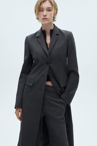 Pantalon de costume flare - Gris