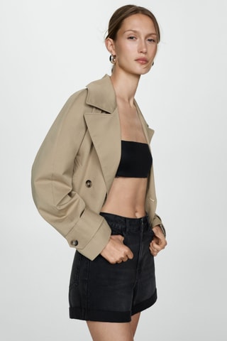 Short jean mom-fit - Noir