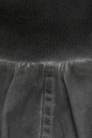 Minijupe boule effet délavé - Gris