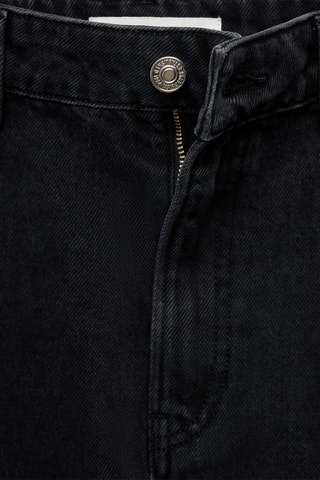 Jupe midi en jean - Noir