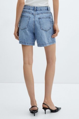 Short jean slouchy - Bleu