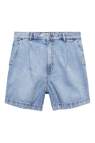 Short jean slouchy - Bleu
