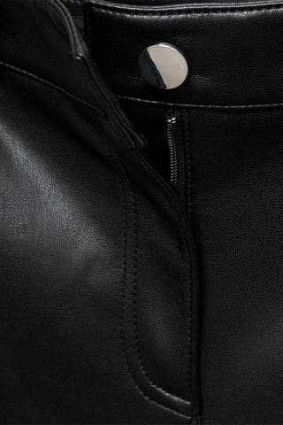 Short similicuir - Noir