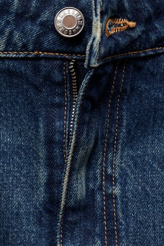 Jupe midi en jean - Bleu