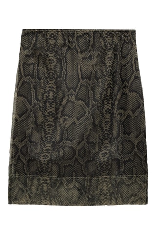 Jupe organza serpent - Vert