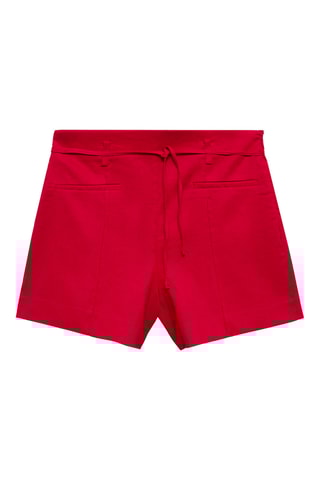 Short lin nœud - Rouge