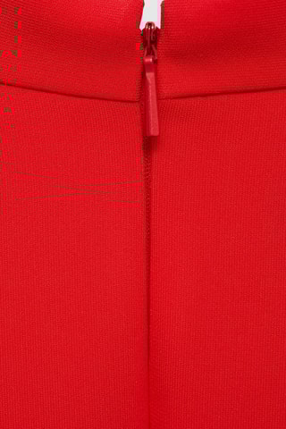 Combi-pantalon détail croisé - Rouge