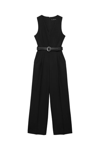 Combinaison avec ceinture - Noir