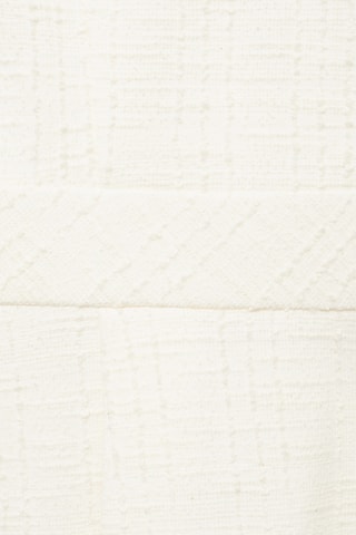 Robe courte texturée - Blanc