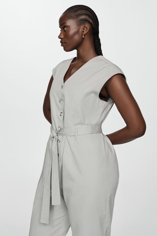 Combinaison nœud 100% coton - Gris