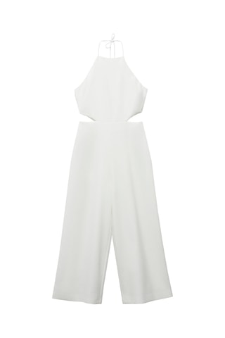 Combinaison emmanchures américaines ouvertures - Blanc