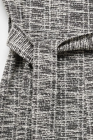 Combinaison tweed chinée - Écru