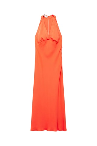 Robe dos croisé - Orange