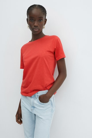 T-shirt 100% coton - Rouge