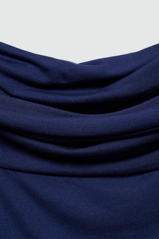 T-shirt épaules dénudées - Bleu