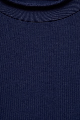 T-shirt manches courtes maille - Bleu