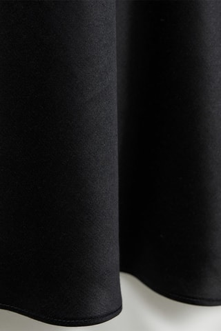 Top soie satiné - Noir