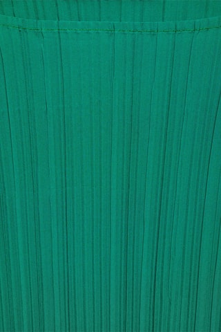 T-shirt plissé manches courtes - Vert