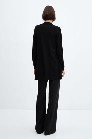 Cardigan maille fine - Noir