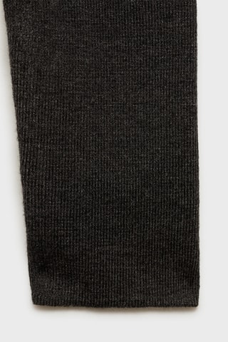 Pull-over épaules dénudées fermeture éclair - Gris