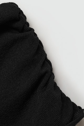 Pull-over épaules découvertes - Noir