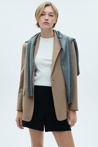 Veste en laine - Beige