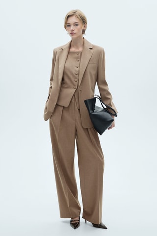 Veste en laine - Beige