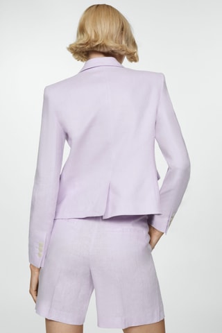 Blazer 100% lin - Lavande