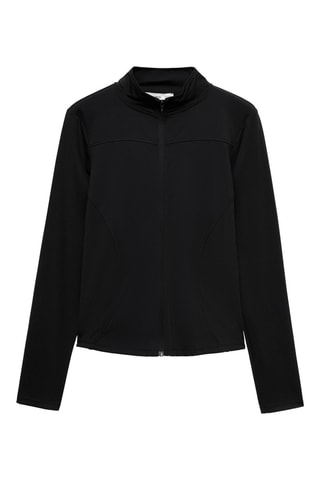 Veste cintrée zippée - Noir