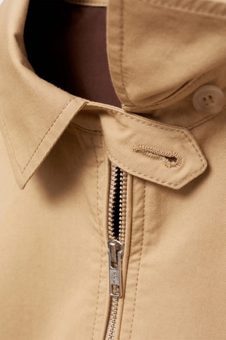Veste bomber oversize - Beige
