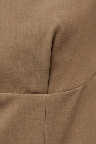 Top bretelles larges - Marron